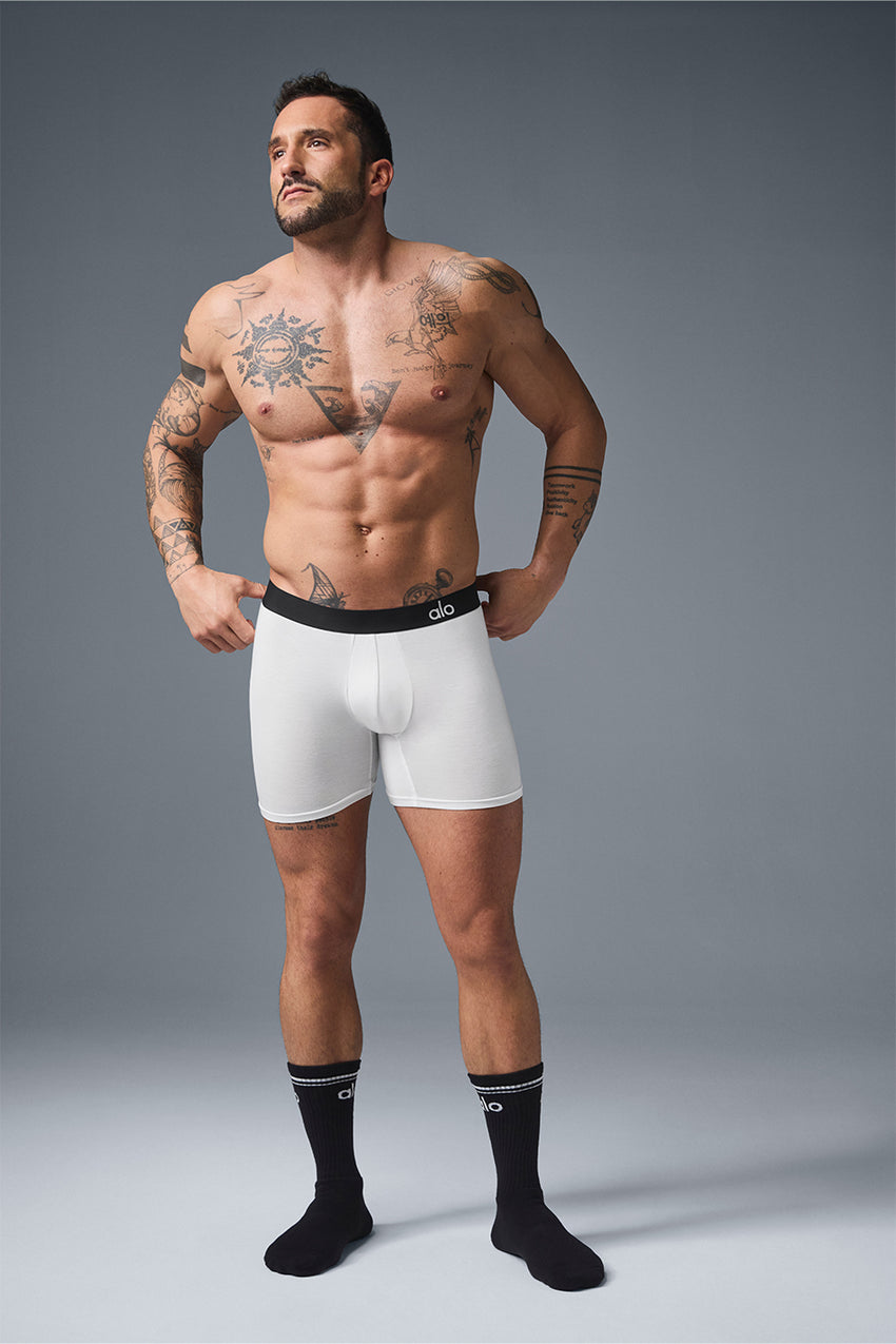 Day and Night Boxer - White