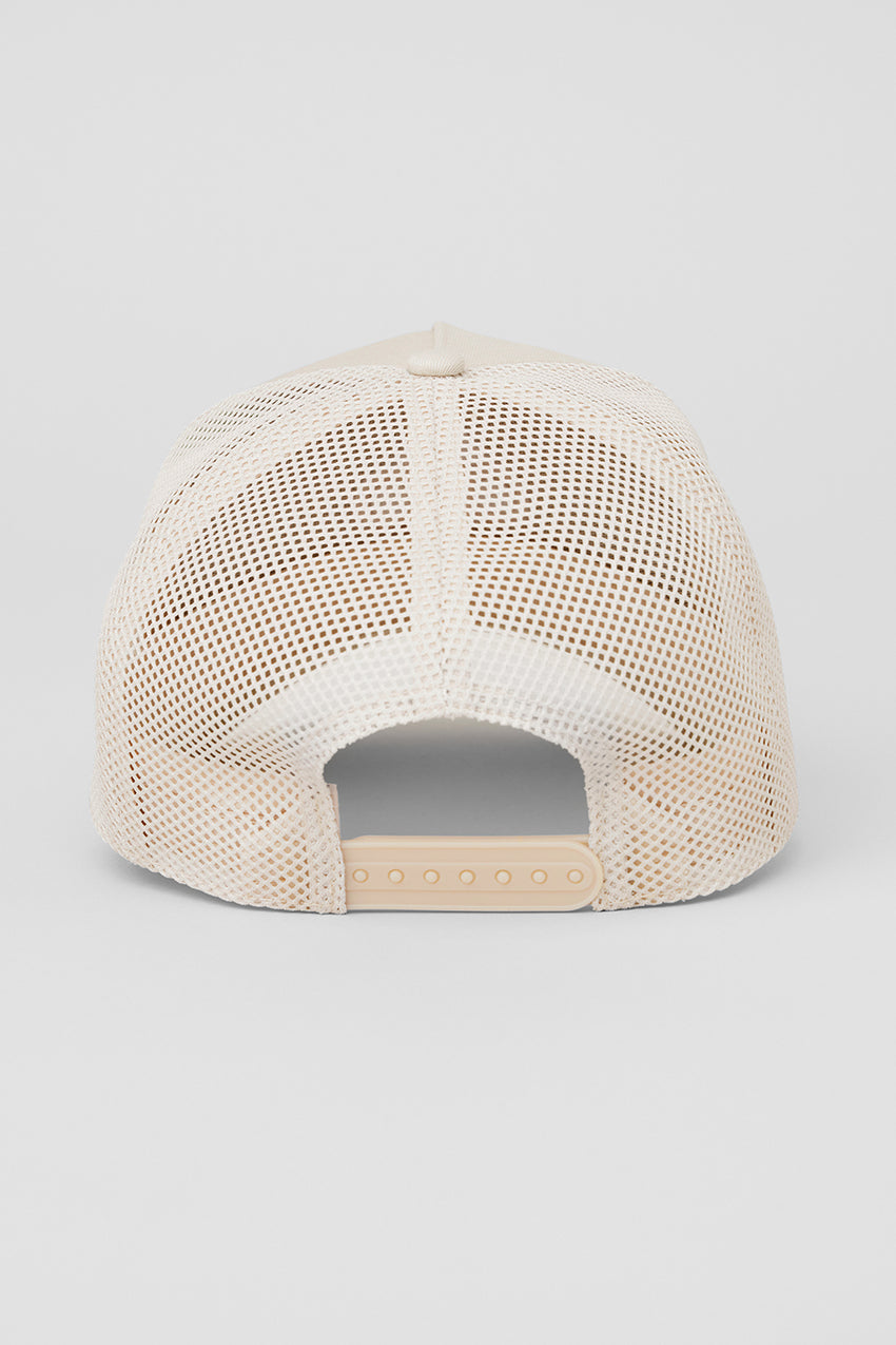 District Trucker Hat - Bone