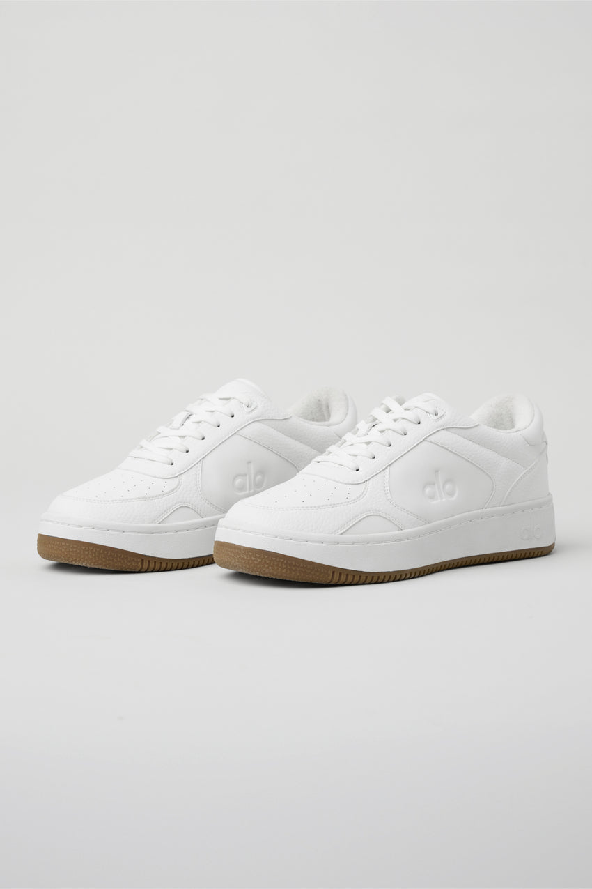 ALO Recovery Mode Sneaker - Natural White/Gum