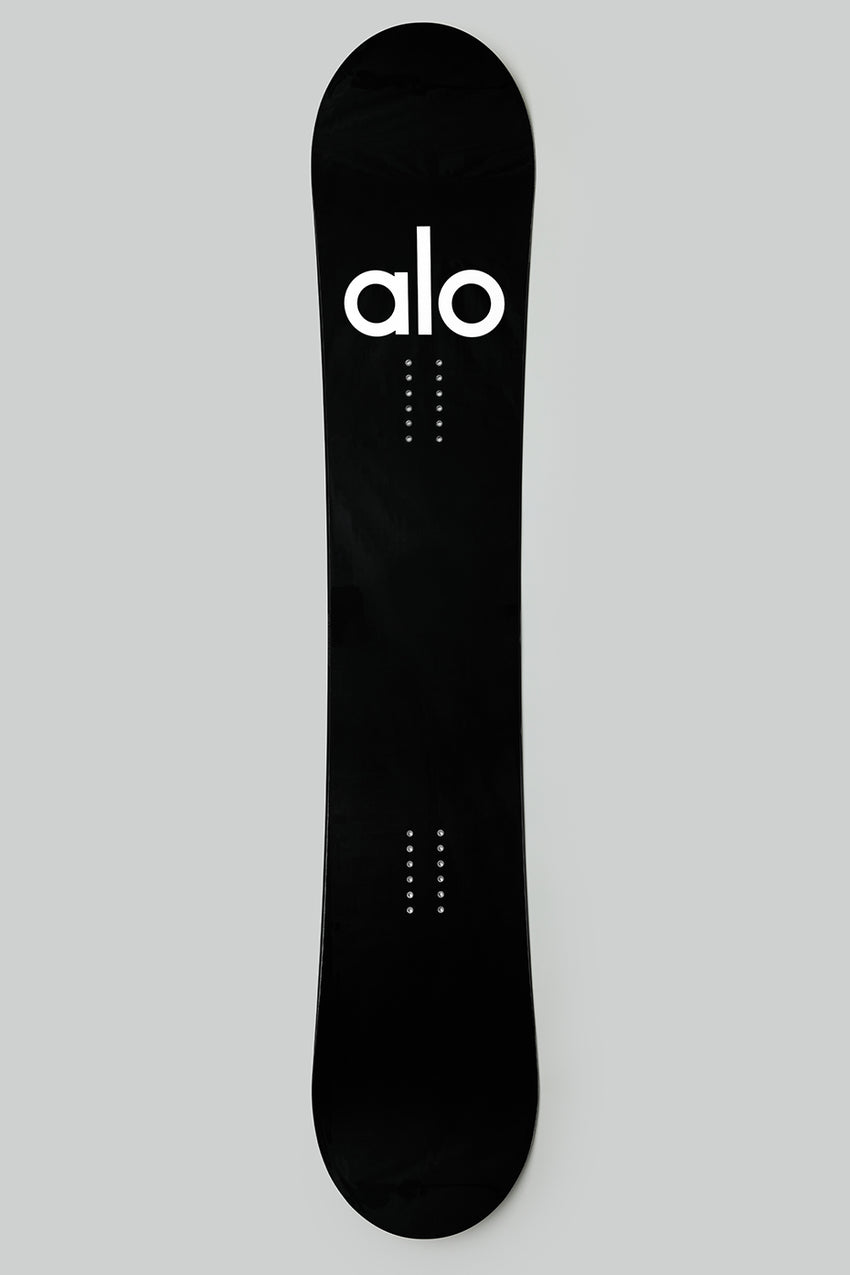 ALO Glacier Snowboard - Black/Black