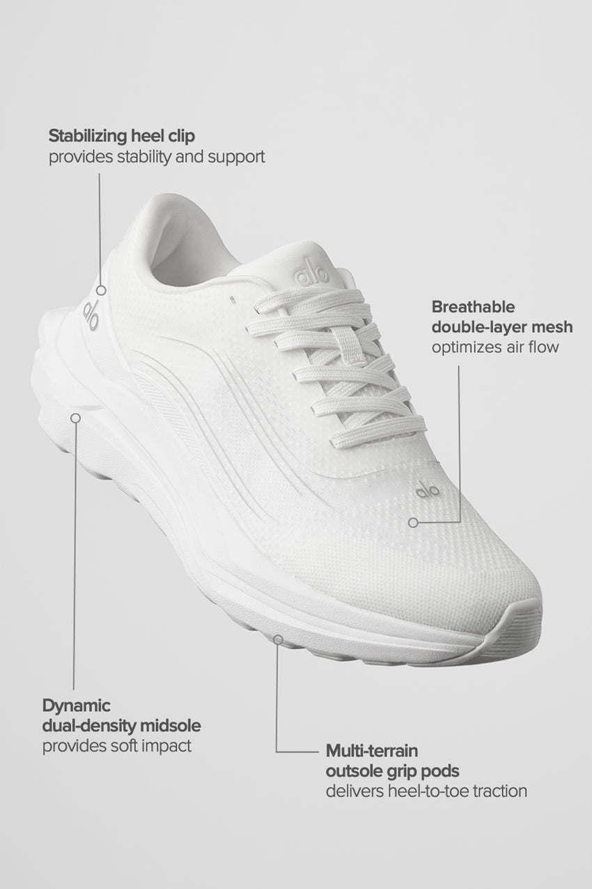 ALO Runner - White/White