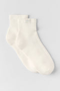 Quarter Crew Street Sock - Ivory