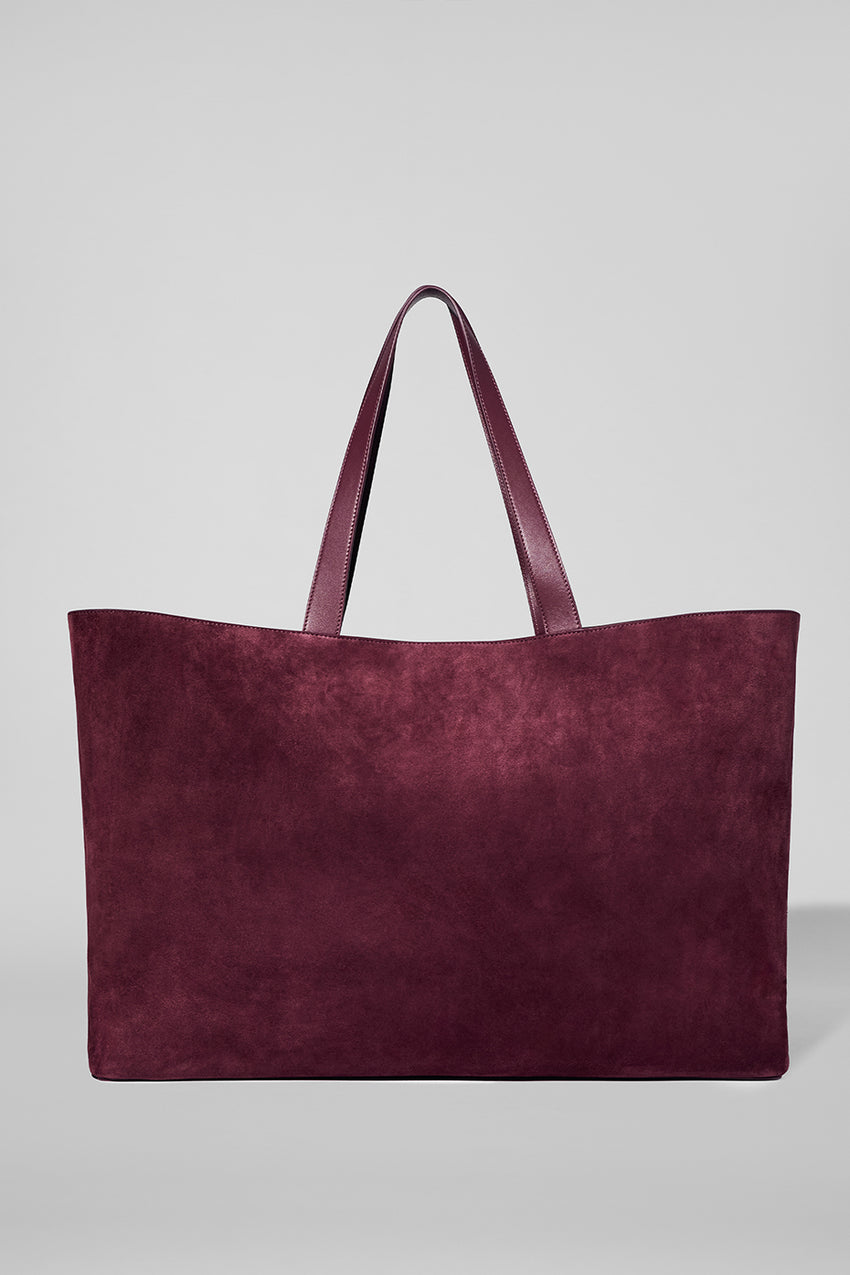 ALO Tranquility Tote - Bordeaux Suede