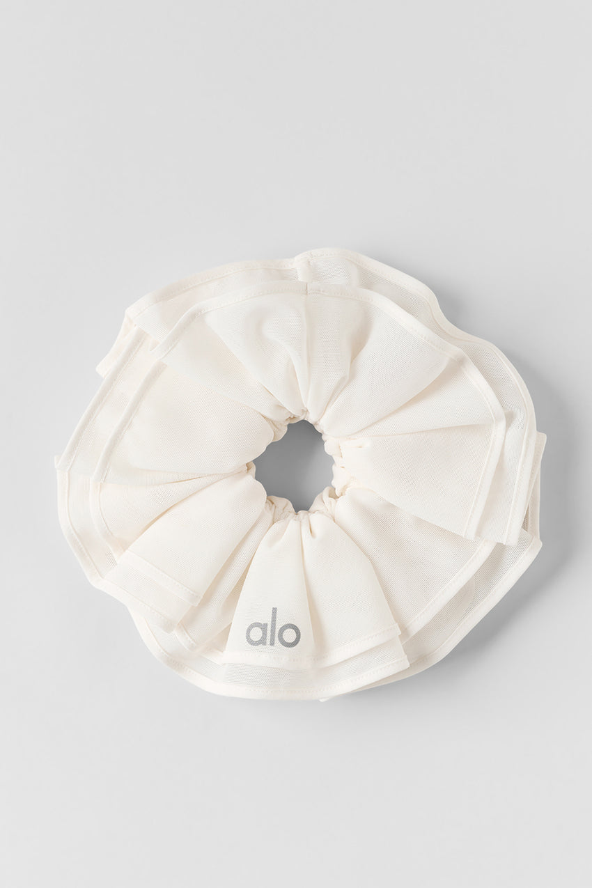 Mesh Sweet Nothing Oversize Scrunchie - Ivory