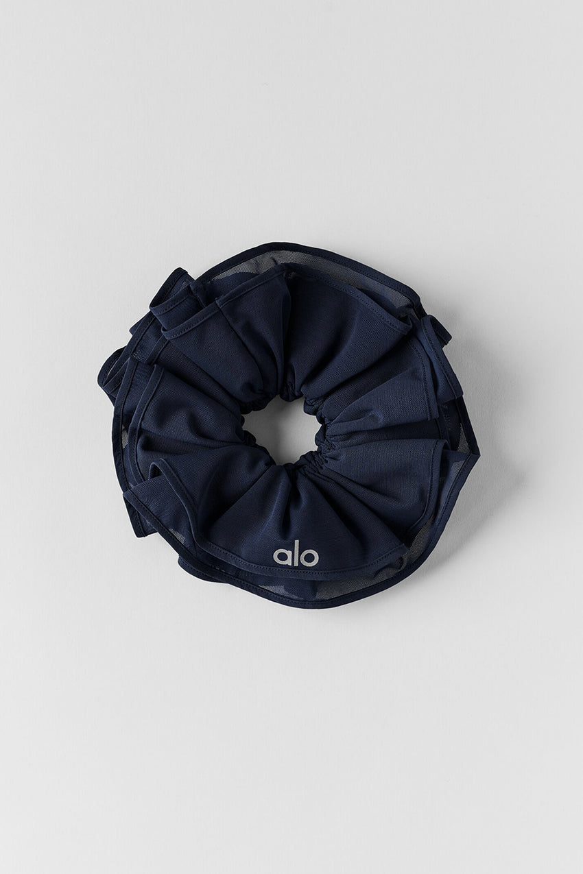 Mesh Sweet Nothing Oversize Scrunchie - Navy