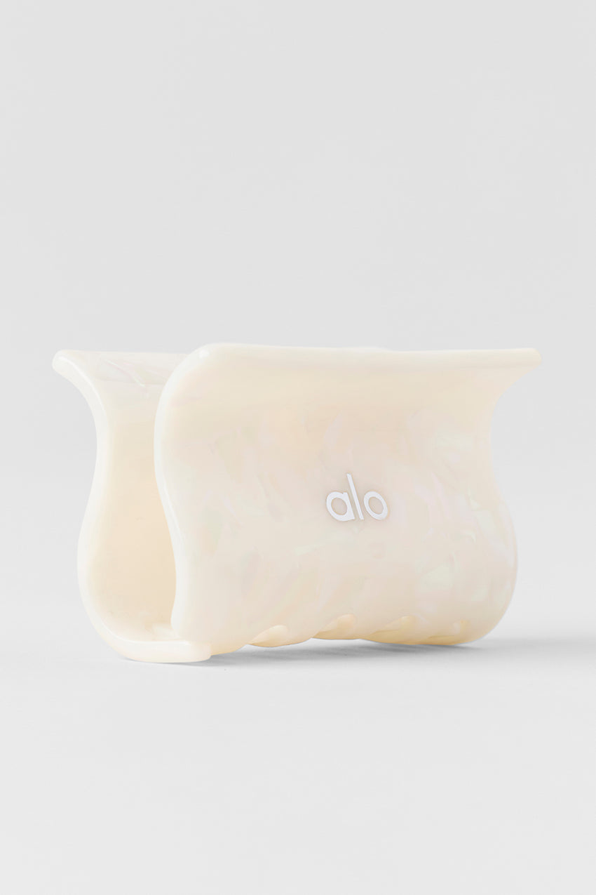 Effortless Claw Clip - White Pearl