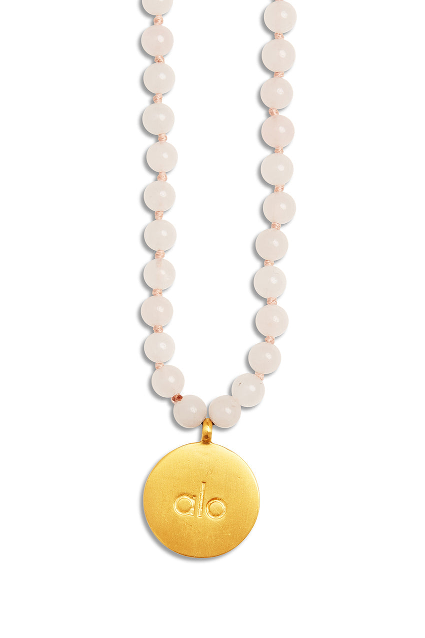 Rose Quartz Mala Necklace