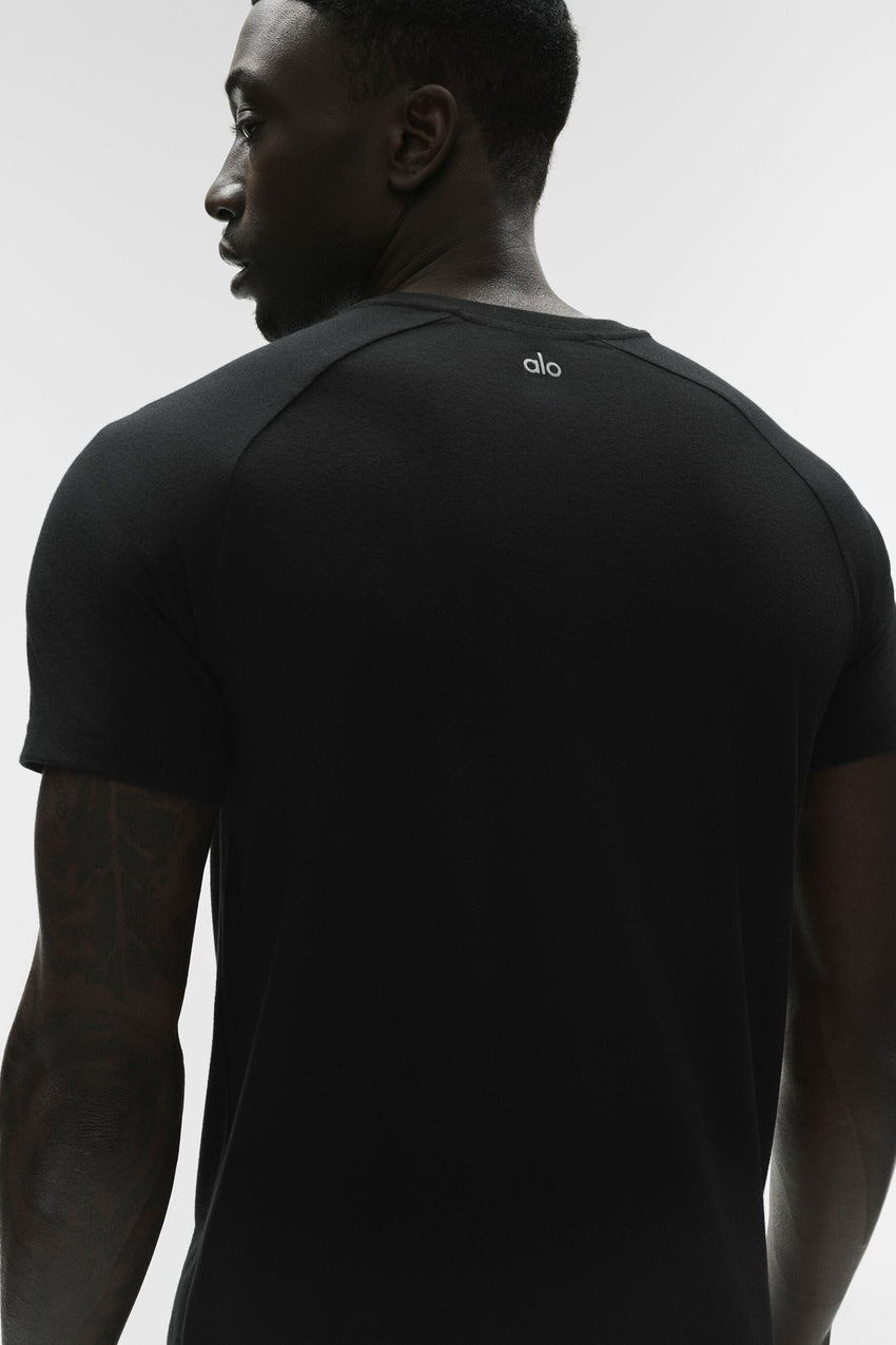 Triumph Raglan Tee - Black