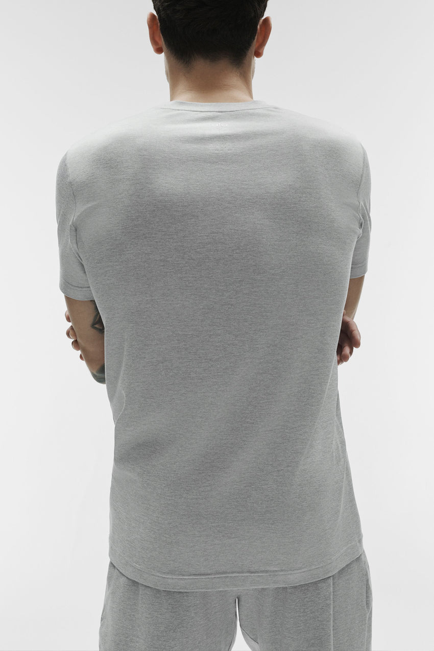 Conquer Reform Crewneck Short Sleeve - Athletic Heather Grey