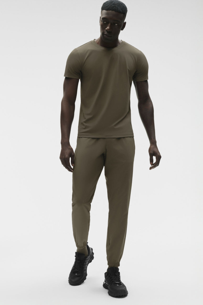 Conquer Reform Crewneck Short Sleeve - Olive Tree