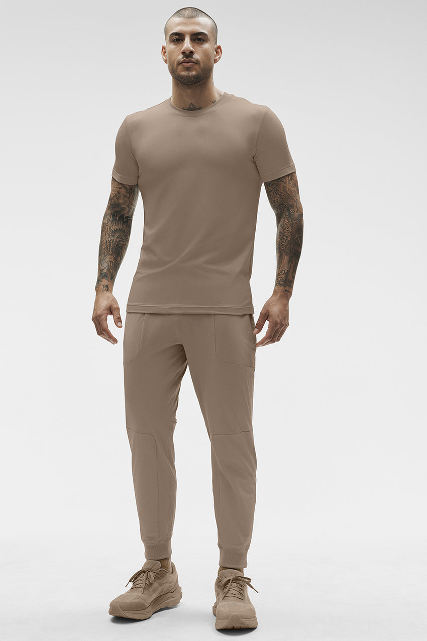 Conquer Reform Crewneck Short Sleeve - Gravel