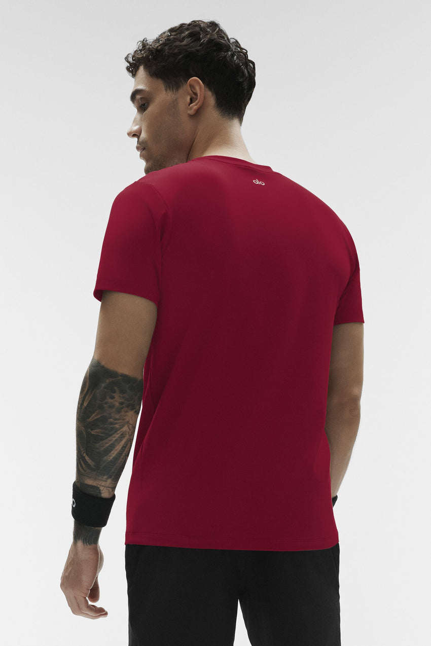 Conquer Reform Crewneck Short Sleeve - Garnet