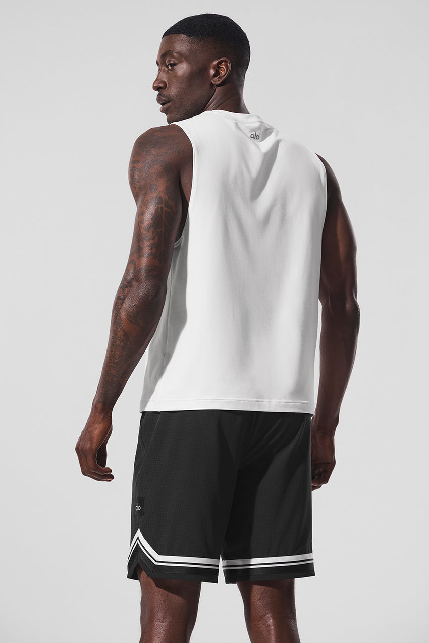 Conquer Muscle Tank - White