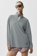 Double Take Long Sleeve 1/4 Zip - Monument