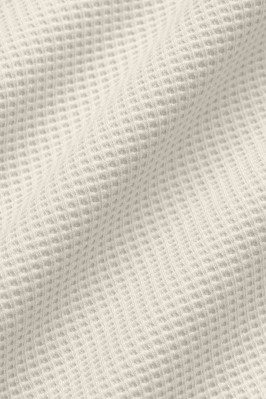 Waffle Lounge Hoodie - Bone