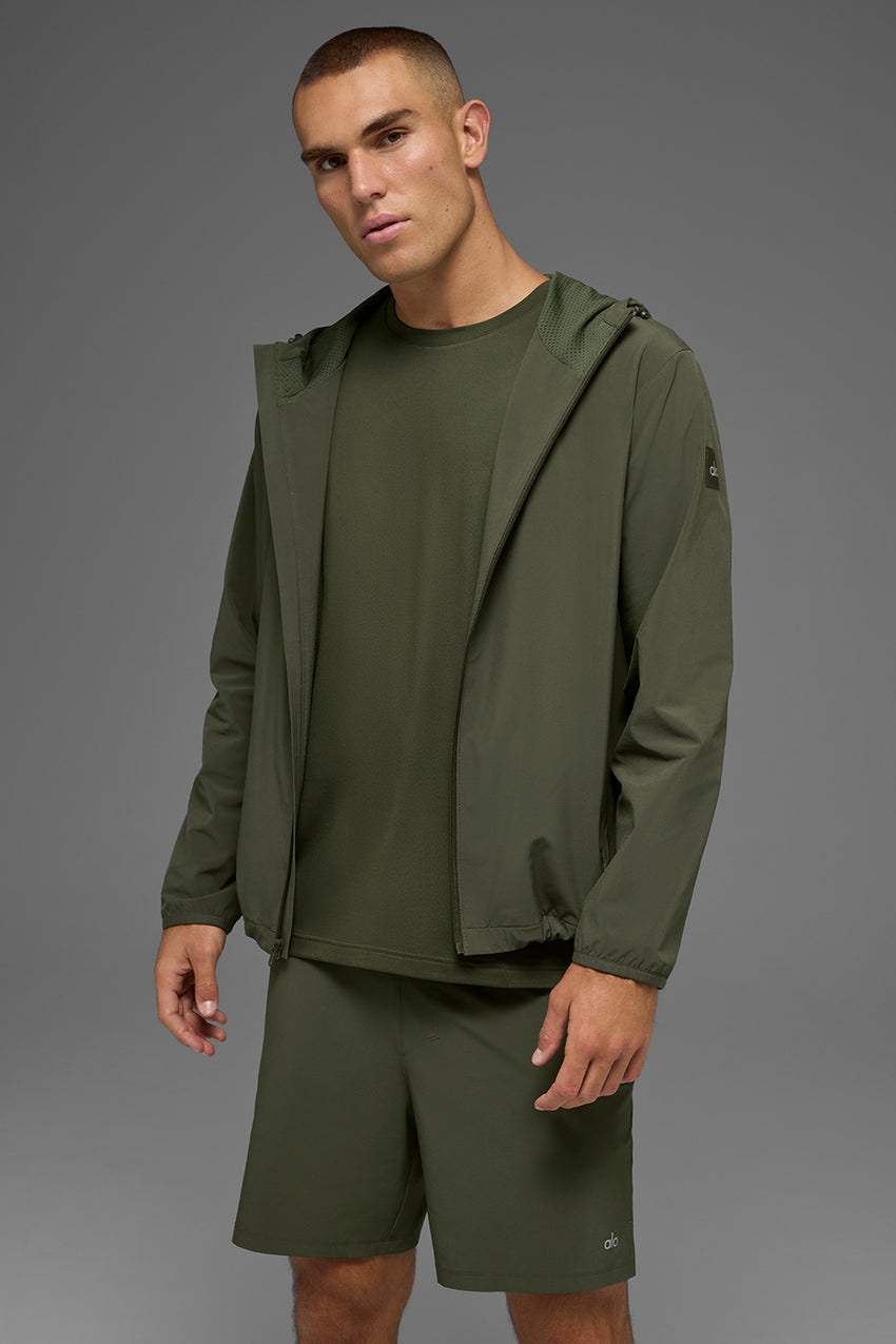 Performance On-The-Go Jacket - Green Olive