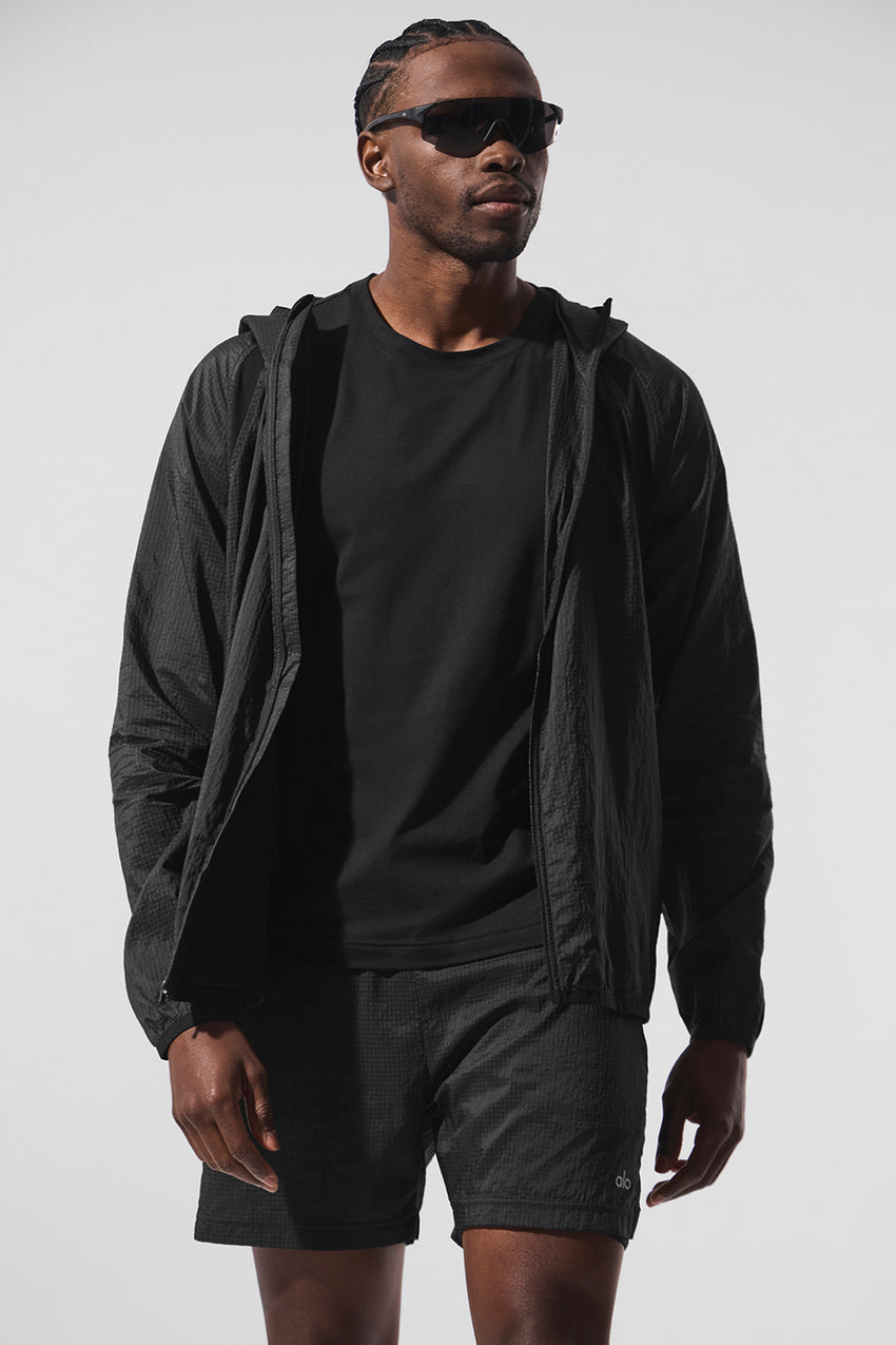 Game Time Ripstop Jacket - Black