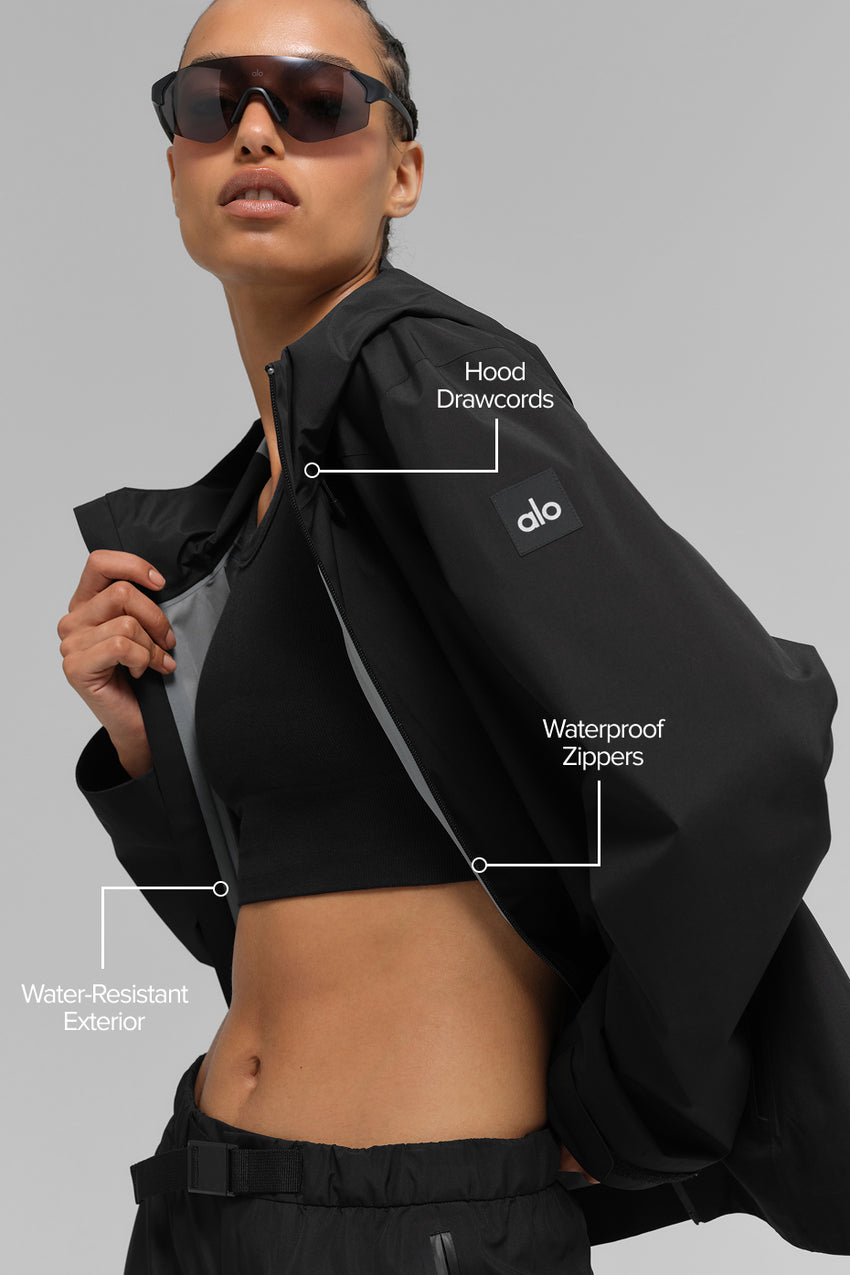 Alpha Shell Jacket - Black