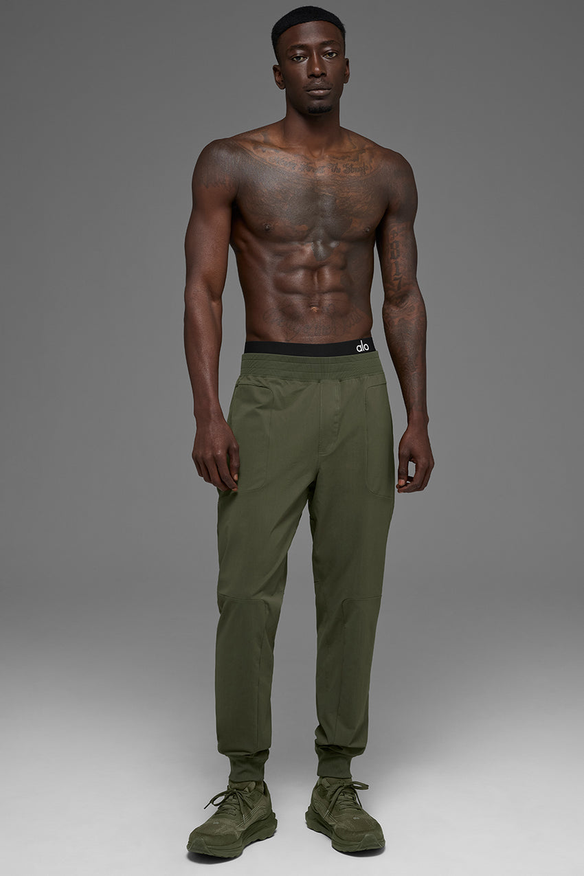 Co-Op Pant - Green Olive