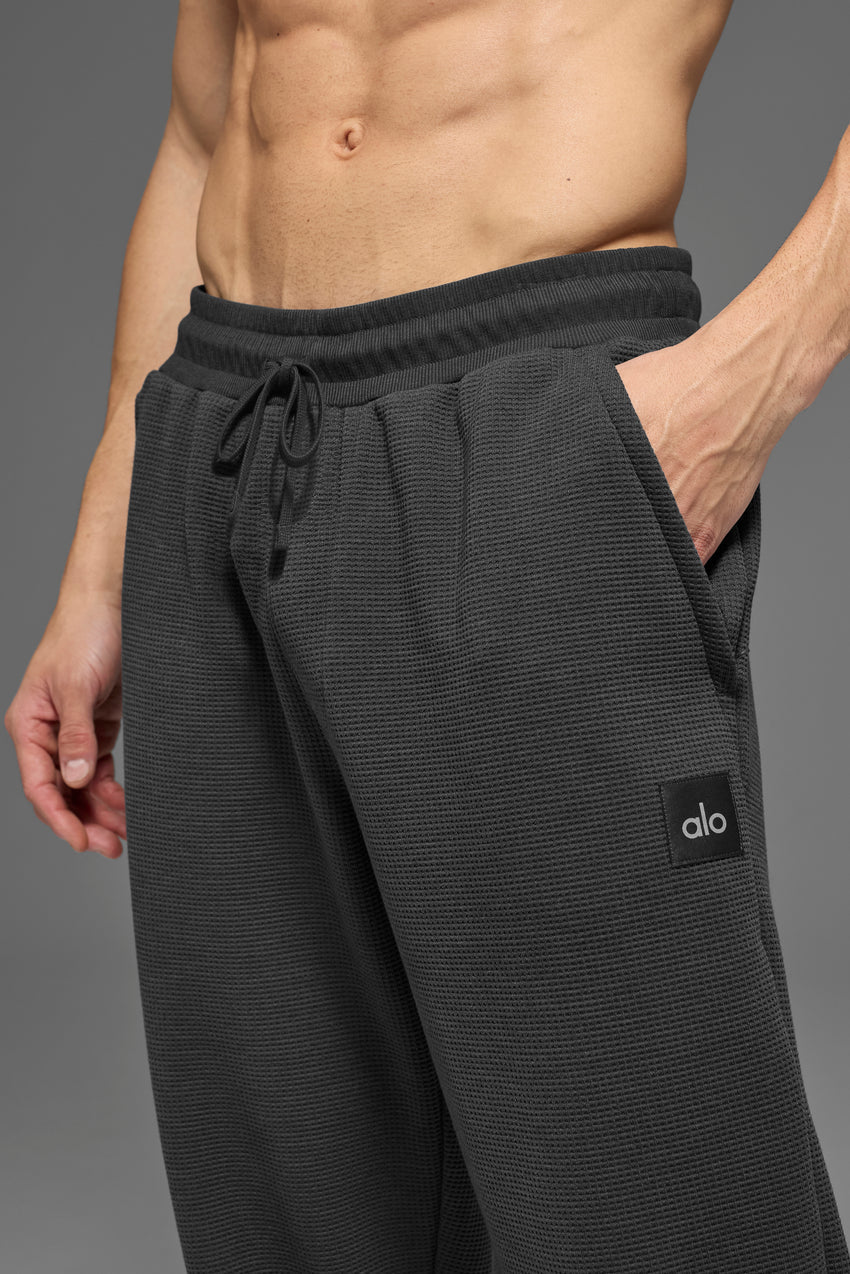 Waffle Lounge Jogger - Anthracite