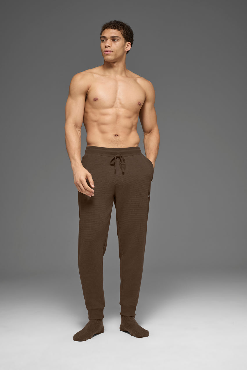 Waffle Lounge Jogger - Espresso
