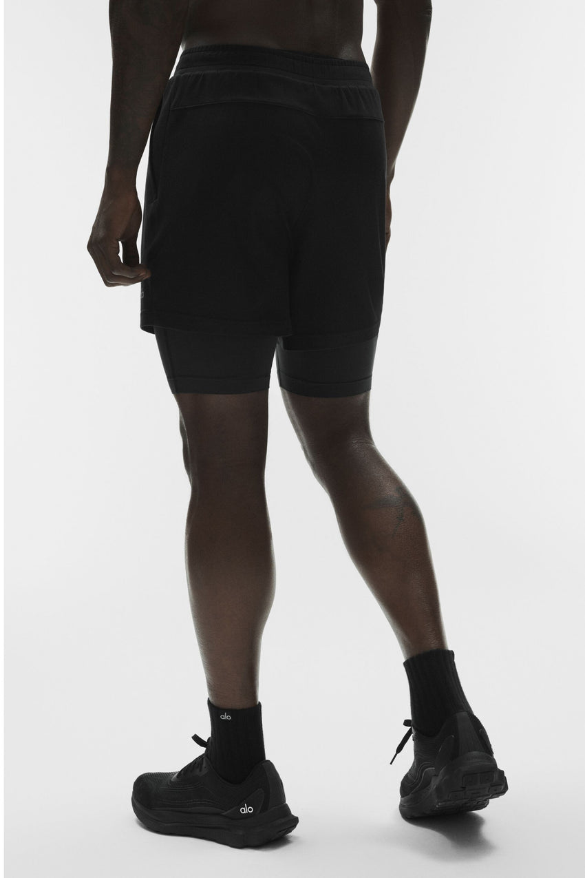 Conquer React 2-In-1 Performance Short - Black/Black