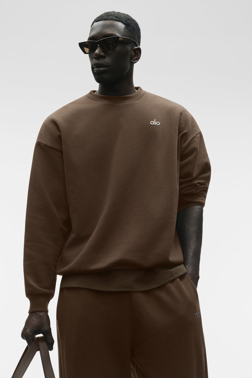 Accolade Crew Neck Pullover - Espresso