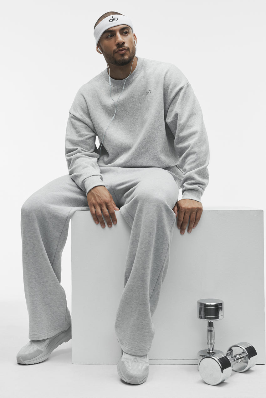 Accolade Crew Neck Pullover - Athletic Heather Grey