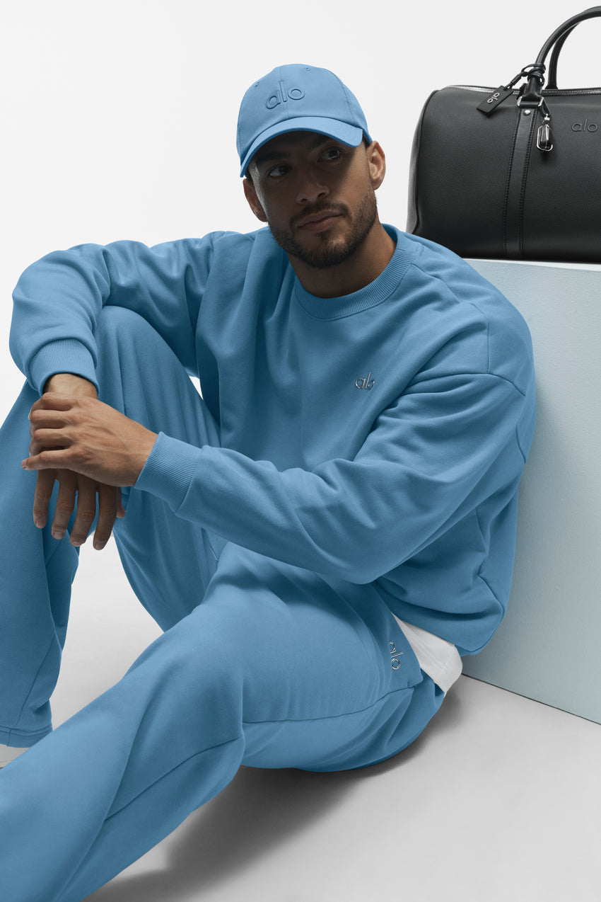 Accolade Crew Neck Pullover - California Blue