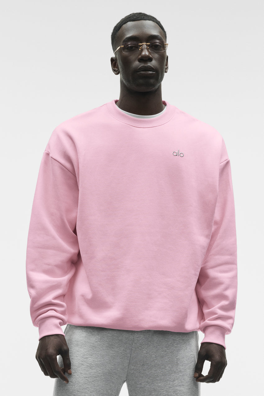 Accolade Crew Neck Pullover - Pink Marshmallow