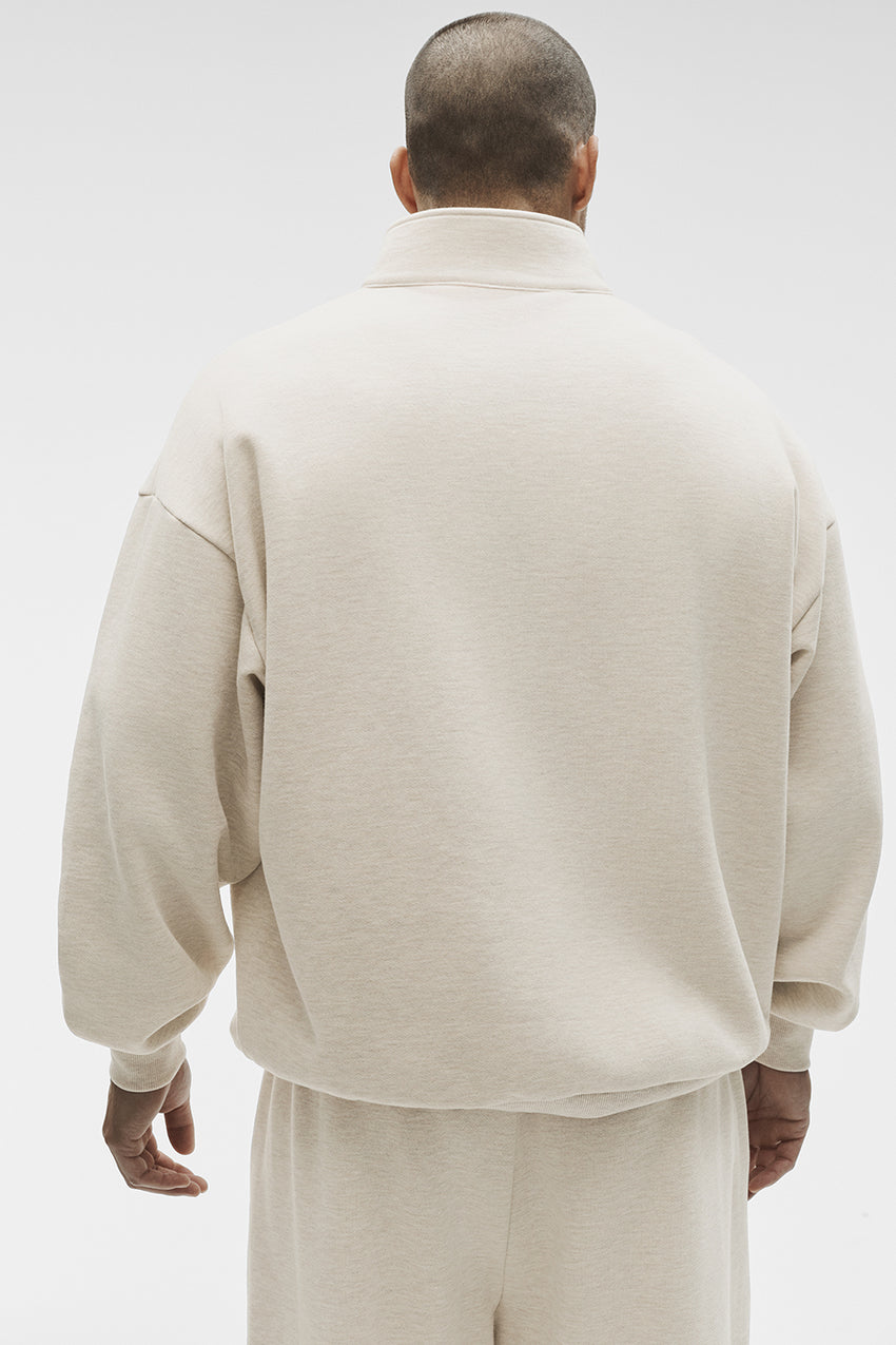 Accolade 1/4 Zip Pullover - Oatmeal Heather