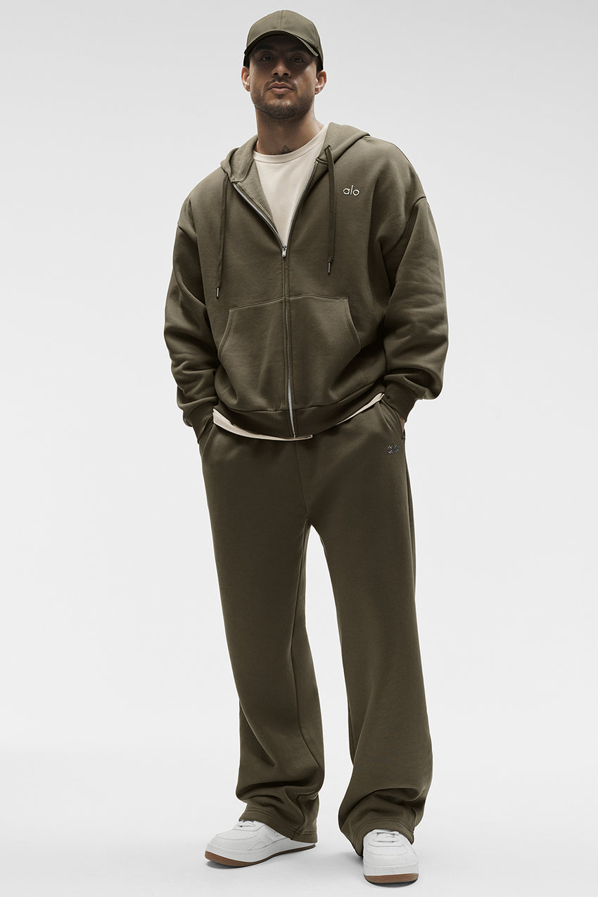 Accolade Full Zip Hoodie - Olive Tree