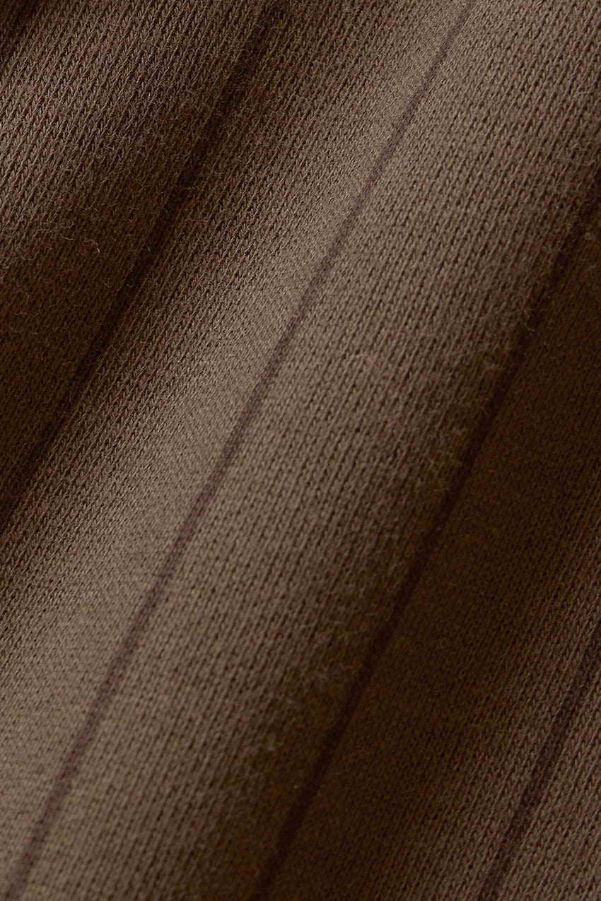 Pinstripe Hoodie - Espresso Pinstripe