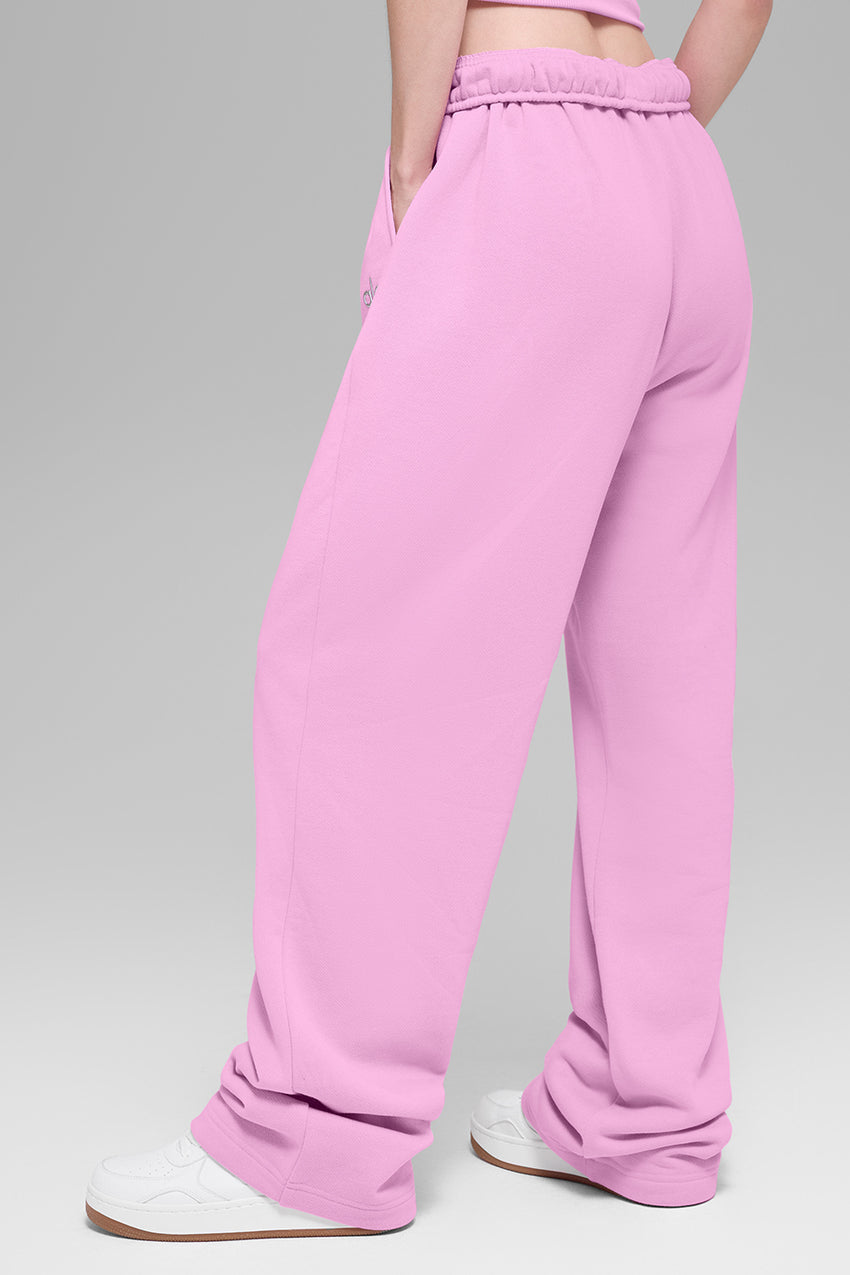 Accolade Straight Leg Sweatpant - Candy Heart Pink