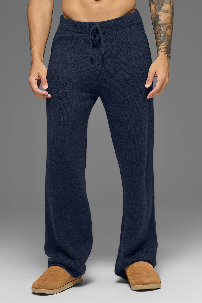Wool Cashmere New Class Sweatpant - Navy