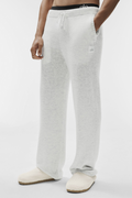 Wool Cashmere New Class Sweatpant - White Heather
