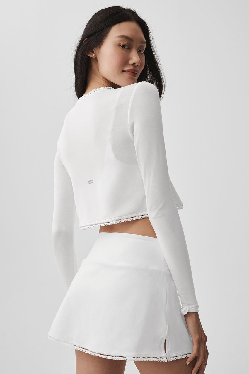 Affection Cardigan - White
