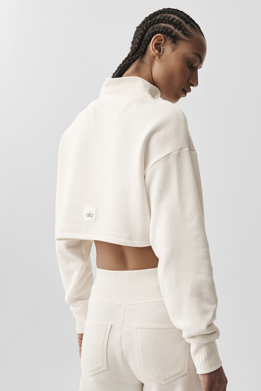 Cropped Serenity Coverup - Ivory
