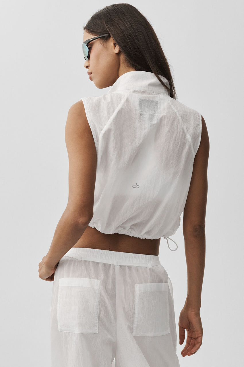 Ripstop Electric Vest - White