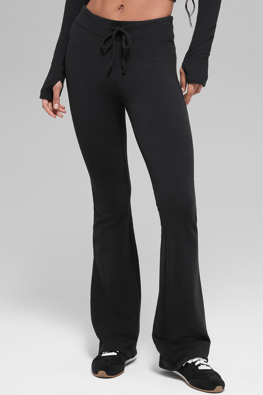 Sway Bootcut Sweatpant - Black