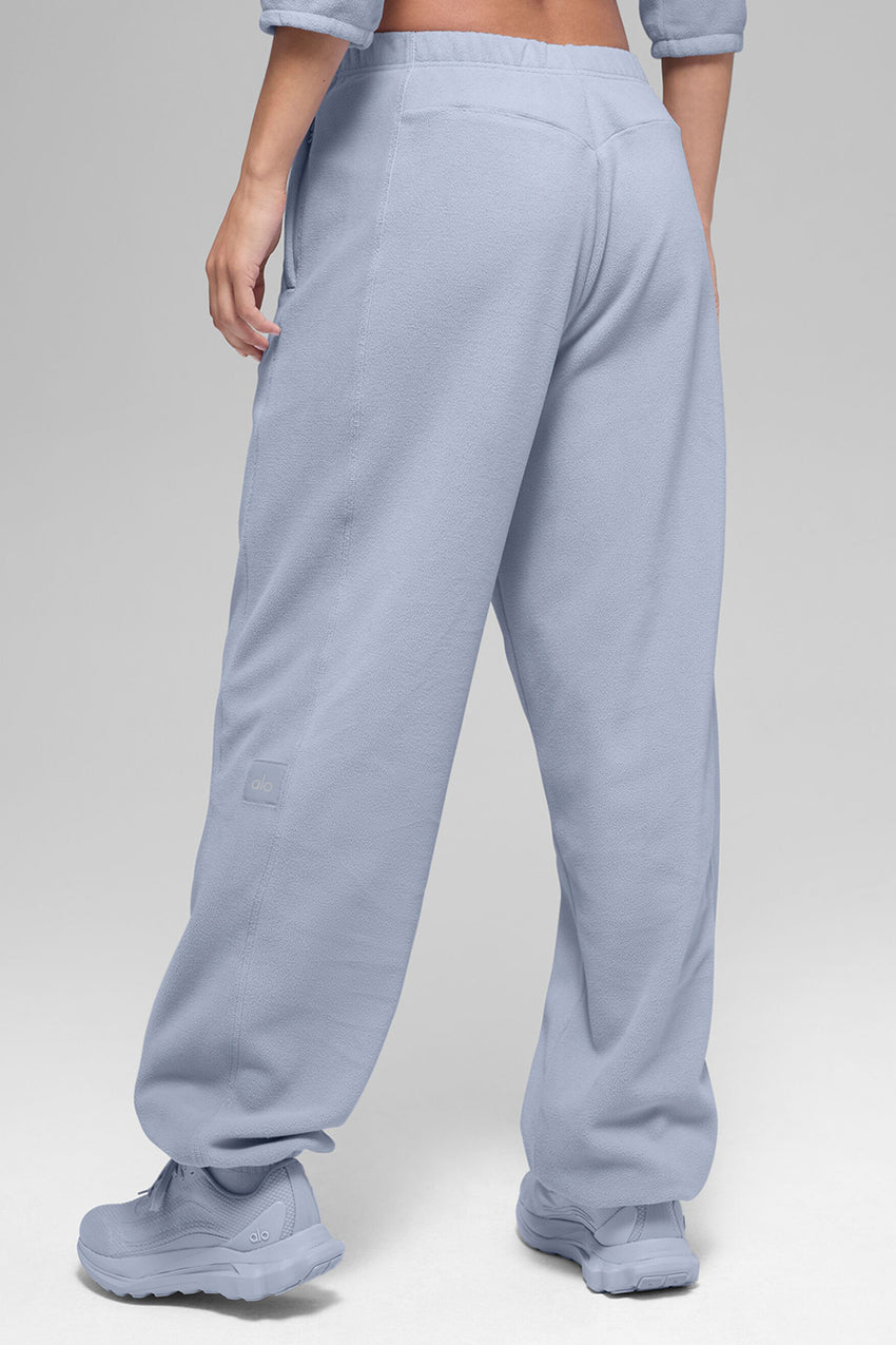 Polar Fleece High-Waist Retreat Jogger - Winter Frost