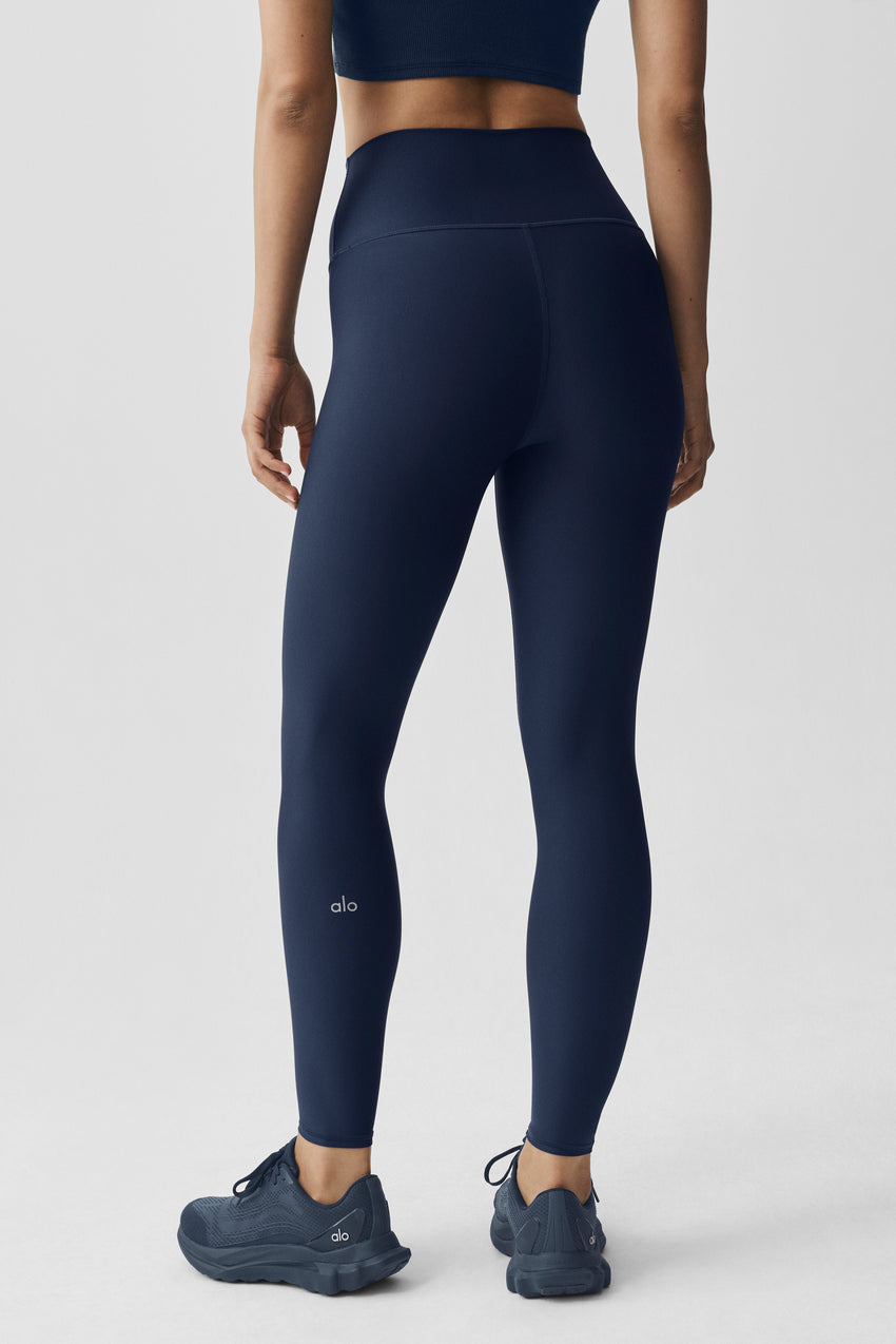 High-Waist Airlift Legging - Navy