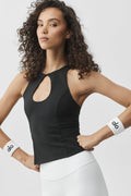 Airbrush Lock In Bra Tank - Black