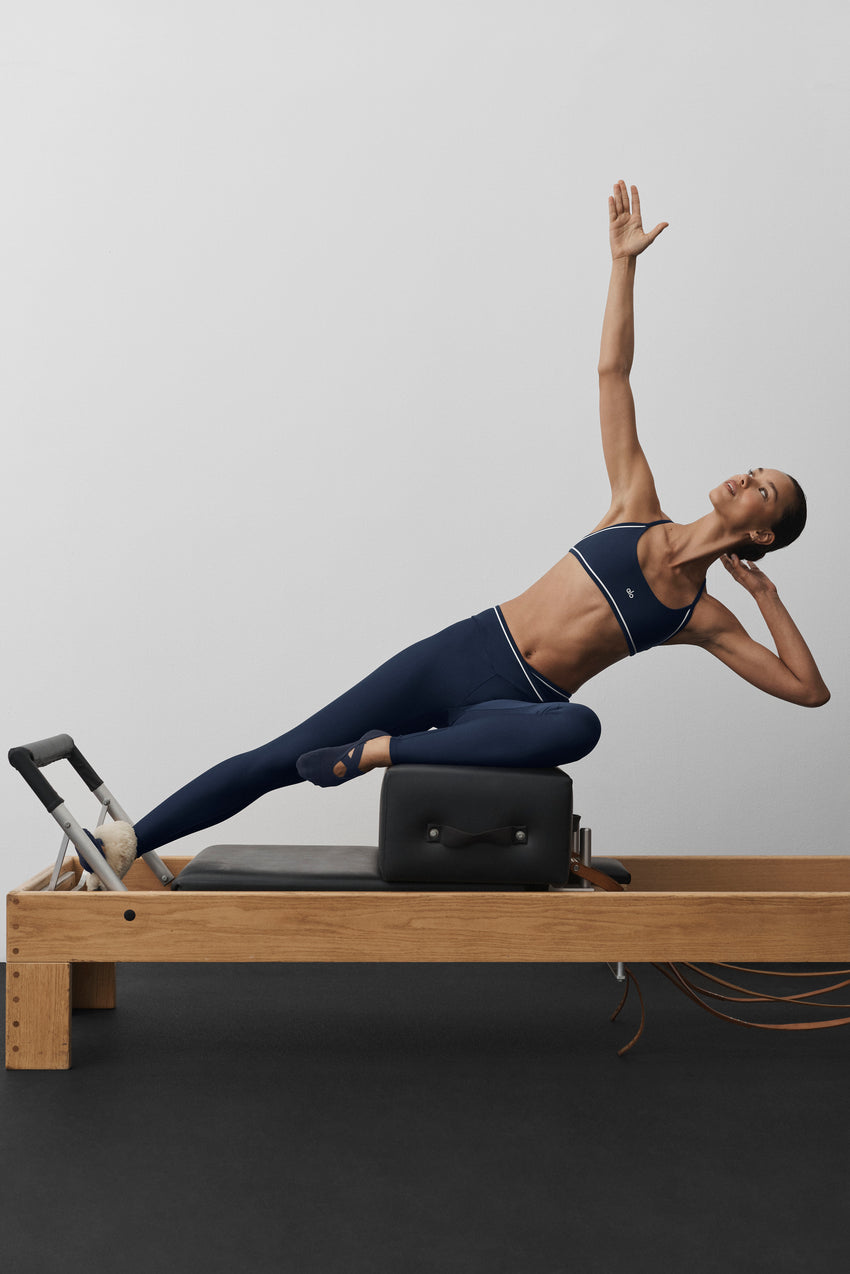 Airlift Trifecta Bra - Navy/White