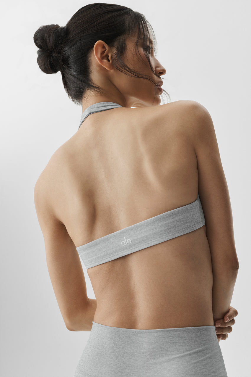 Alosoft Intuition Bra - Vintage Athletic Heather