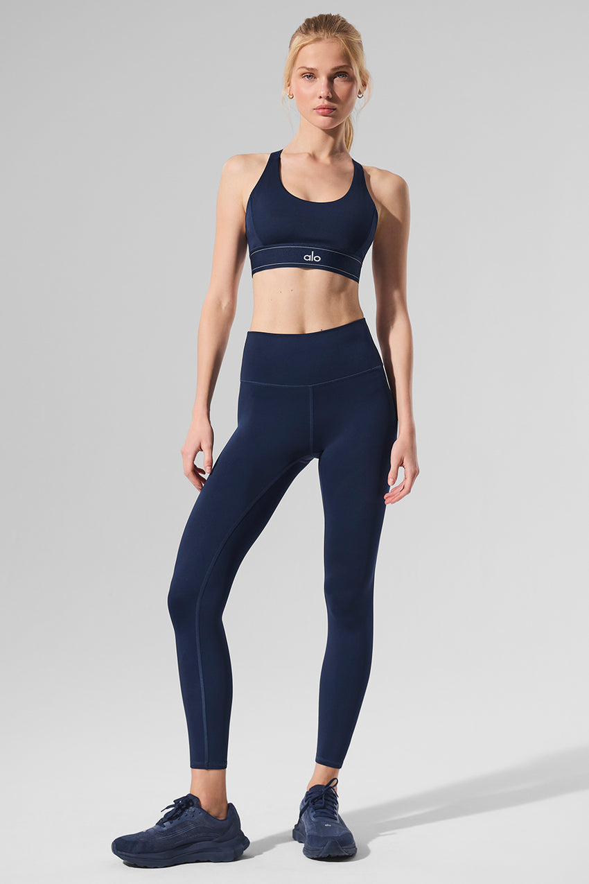 Airlift Suit Up Bra - Navy/Navy