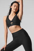 Airlift Mesh Just Right Bra - Black