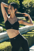 Airlift Love Language Bra - Black